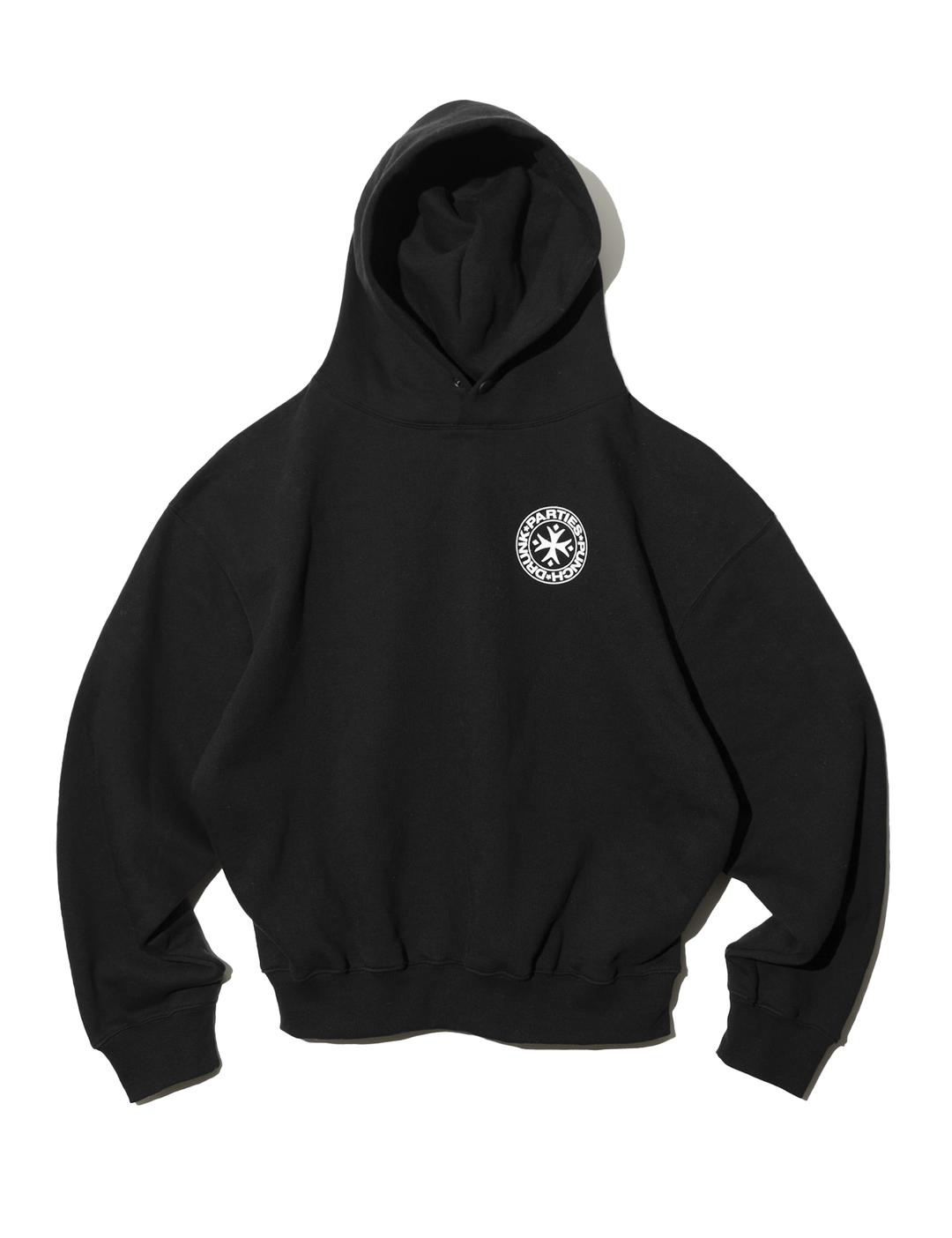 [12월 18일 예약발송] Oversized Logo Hoodie (BLACK)
