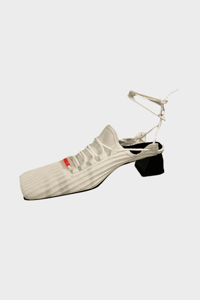 Ancuta Sarca - Marta Trainer Mules - White - White / 36