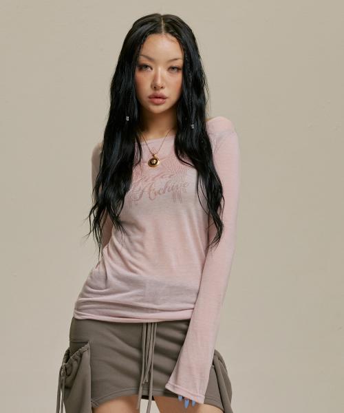 STAR WING SHEER LONG SLEEVE_PK