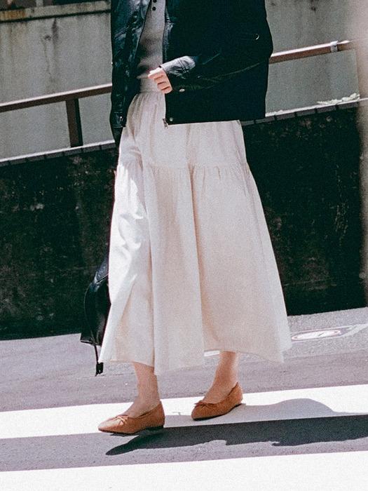 [단독] WREN SHIRRING SKIRT (2colors)