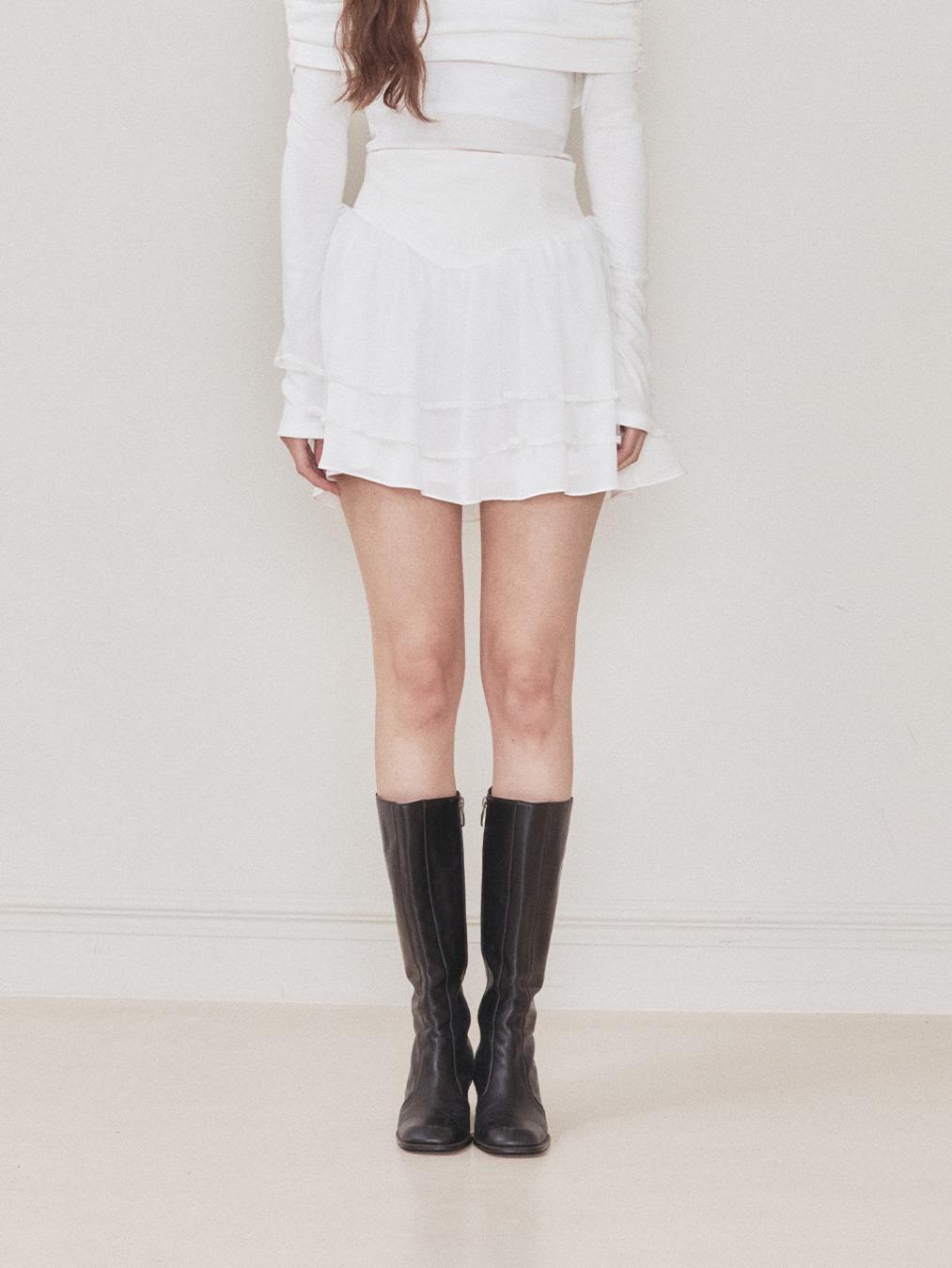 [10/14 예약배송]Fairy skirt (Ivory)