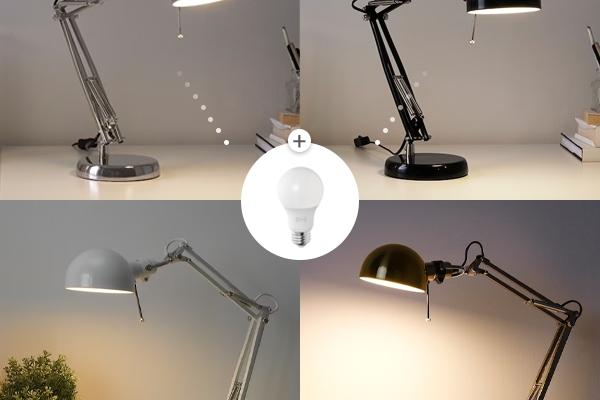 FORSA 작업등 스탠드 4colors (전구포함)