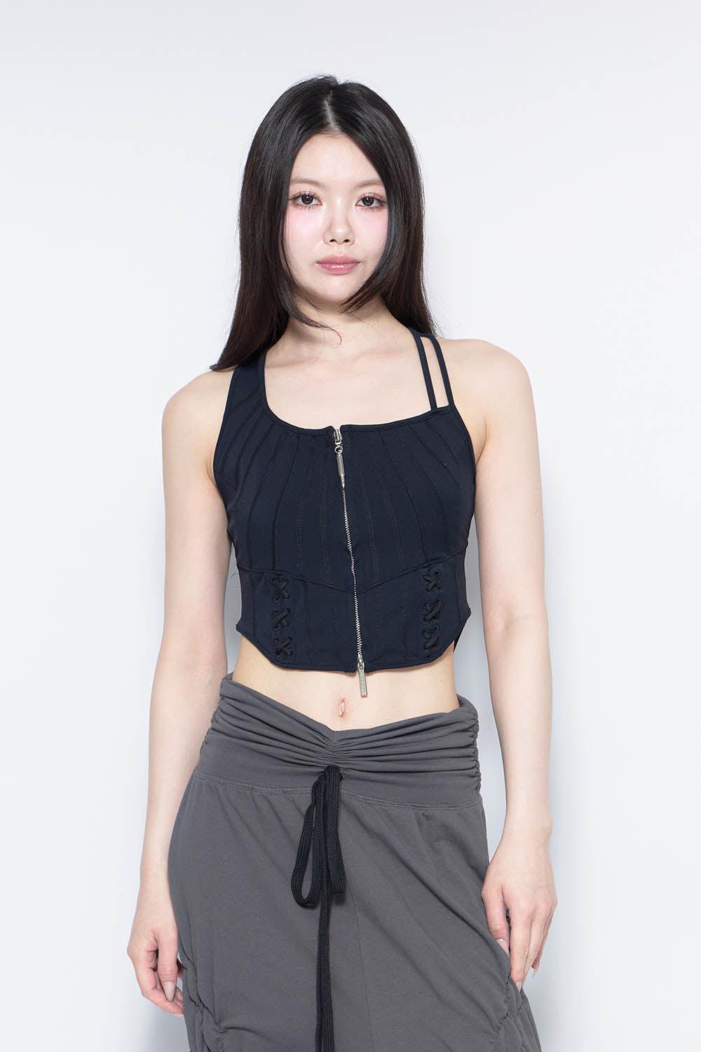 S bonded corset tops