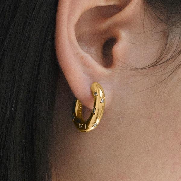 Fleur Earring 01_gold