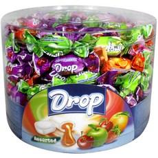 드롭 어소티드 츄잉캔디 통  1kg, 1개