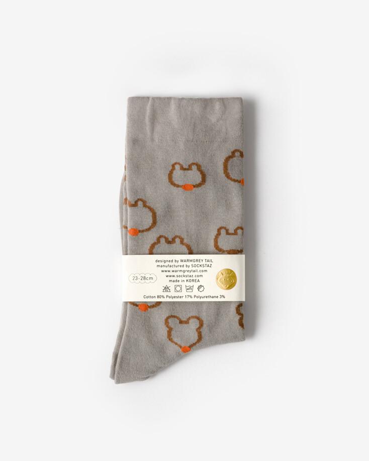 SMALL & BIG SOCKS - GREY