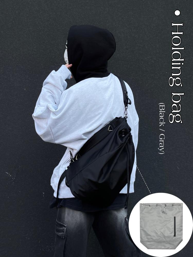 [350장누적판매] Holding bag (Black / Gray)