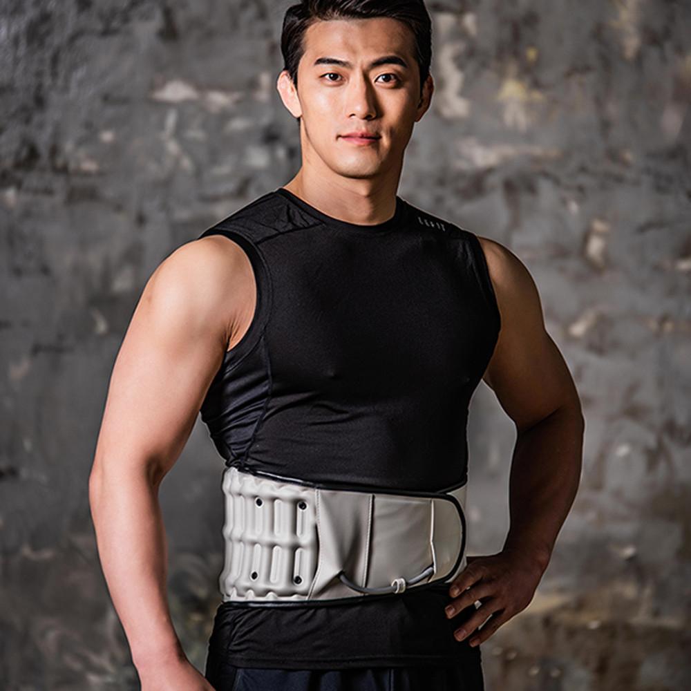 디스크유캔 의료용 허리견인기 허리 디스크 보호대 척추 허리복대