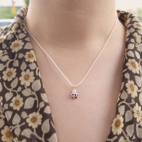 little ladybug necklace