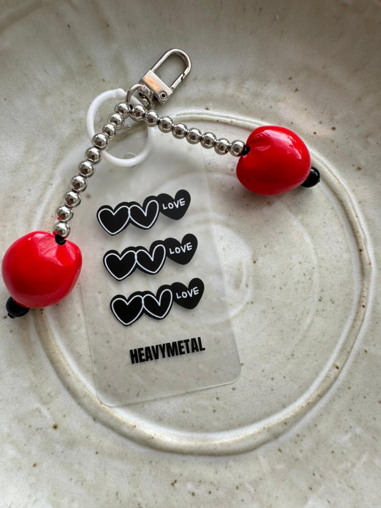헤비메탈 Cherrymetal keyring