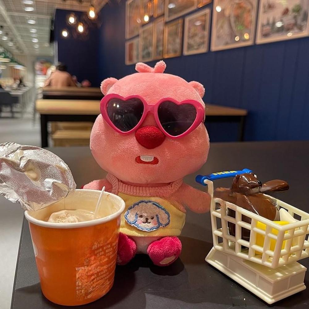 잔망루피 붕어빵 인형 한정판 굿즈 에디션 봉제인형 20cm 선물