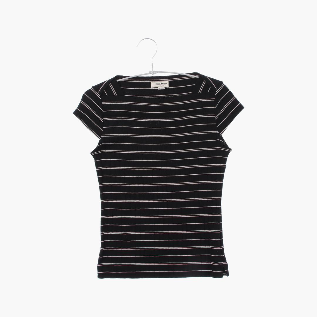 폴스튜어트 코튼 라운드 베이직 니트/스웨터 여자 M