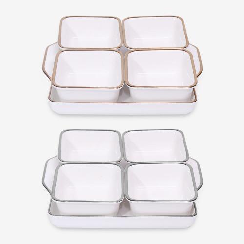 로얄포셀린 사절 나눔접시