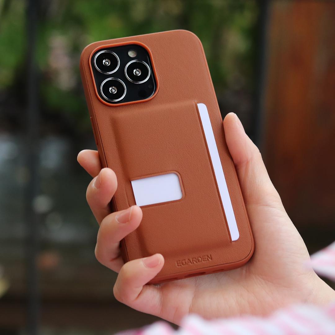 에가든 아이폰13 시리즈 가죽 케이스