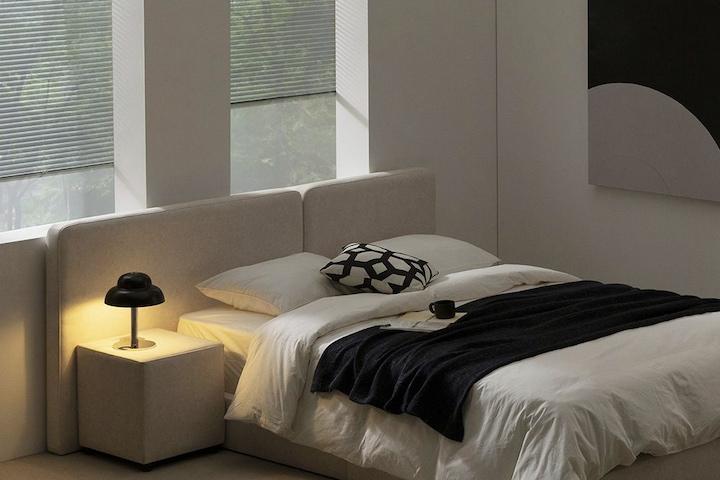 쿠폰가 93,060원~ / 스테이 호텔식 조야패브릭 침대 프레임(매트선택)(SS/Q/K)