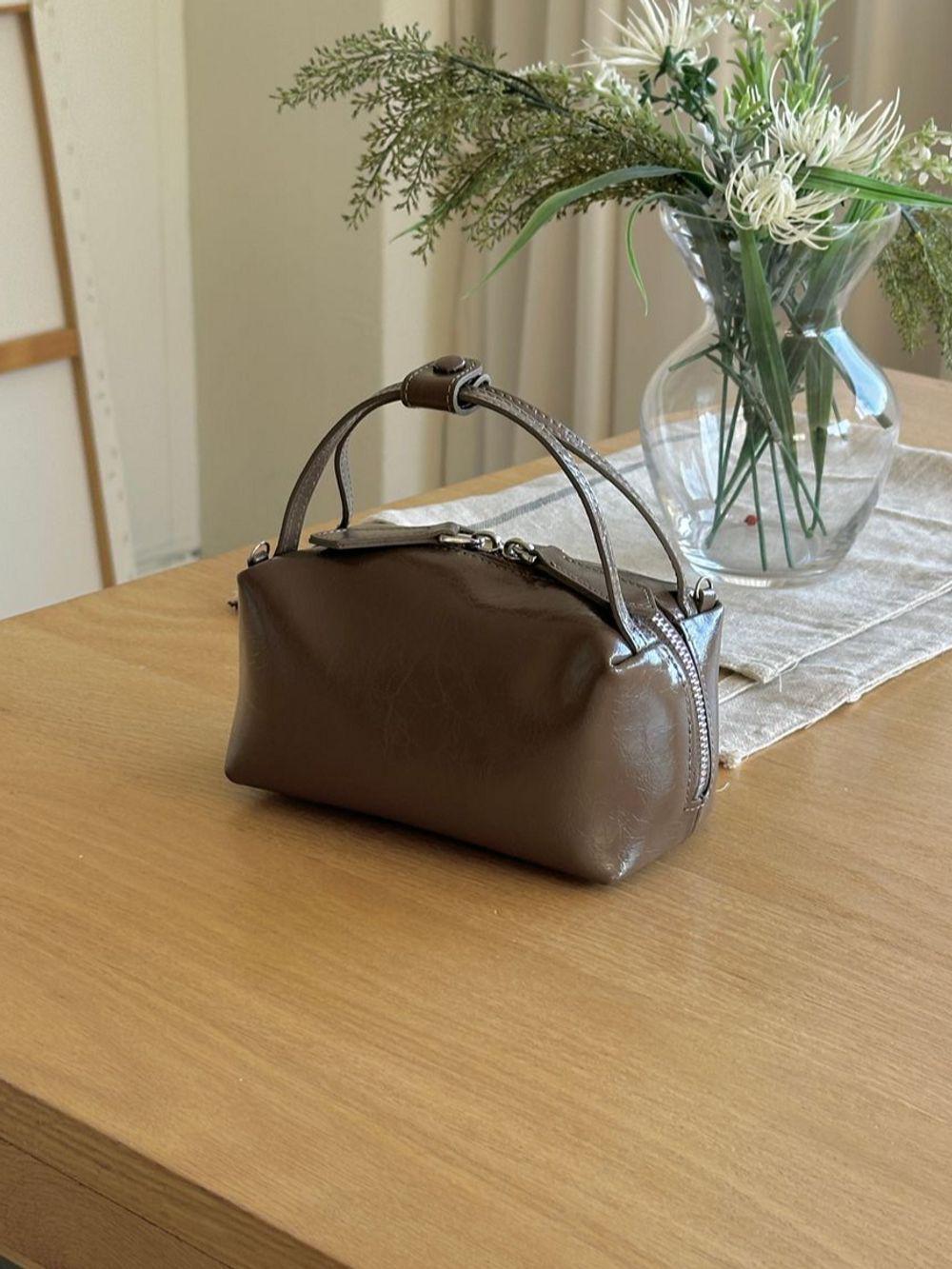 아가페 소가죽 덤플링 백 2colors (크로스백/미니백/토트백)