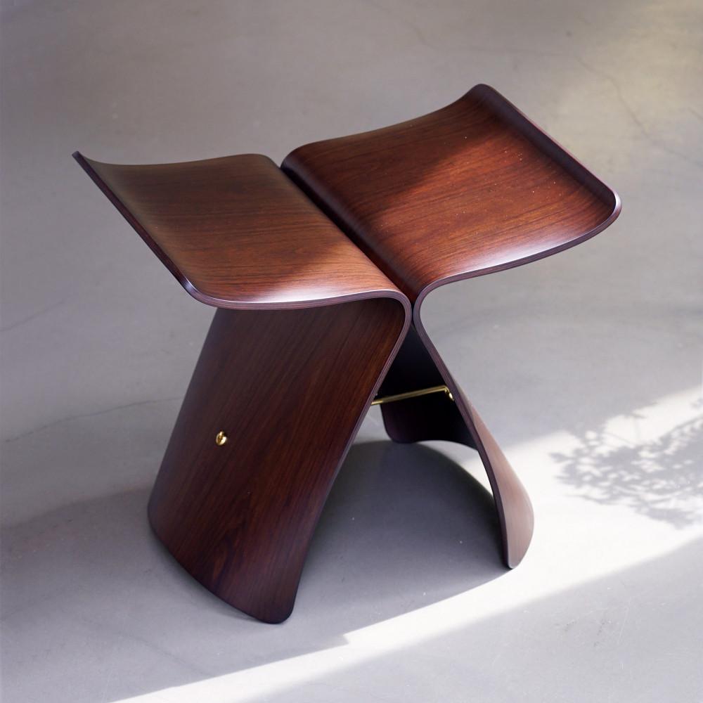 [Tendo] Butterfly Stool - Rosewood, 소리 야나기 버터플라이 스툴