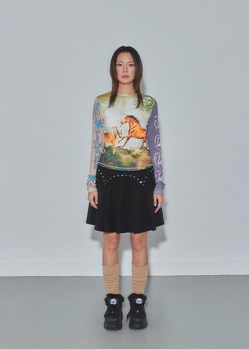 horse graphic tee