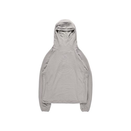 Waffle Balaclava Hoodie Ivory