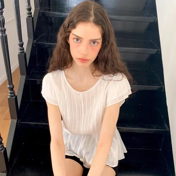Ava Blouse / White