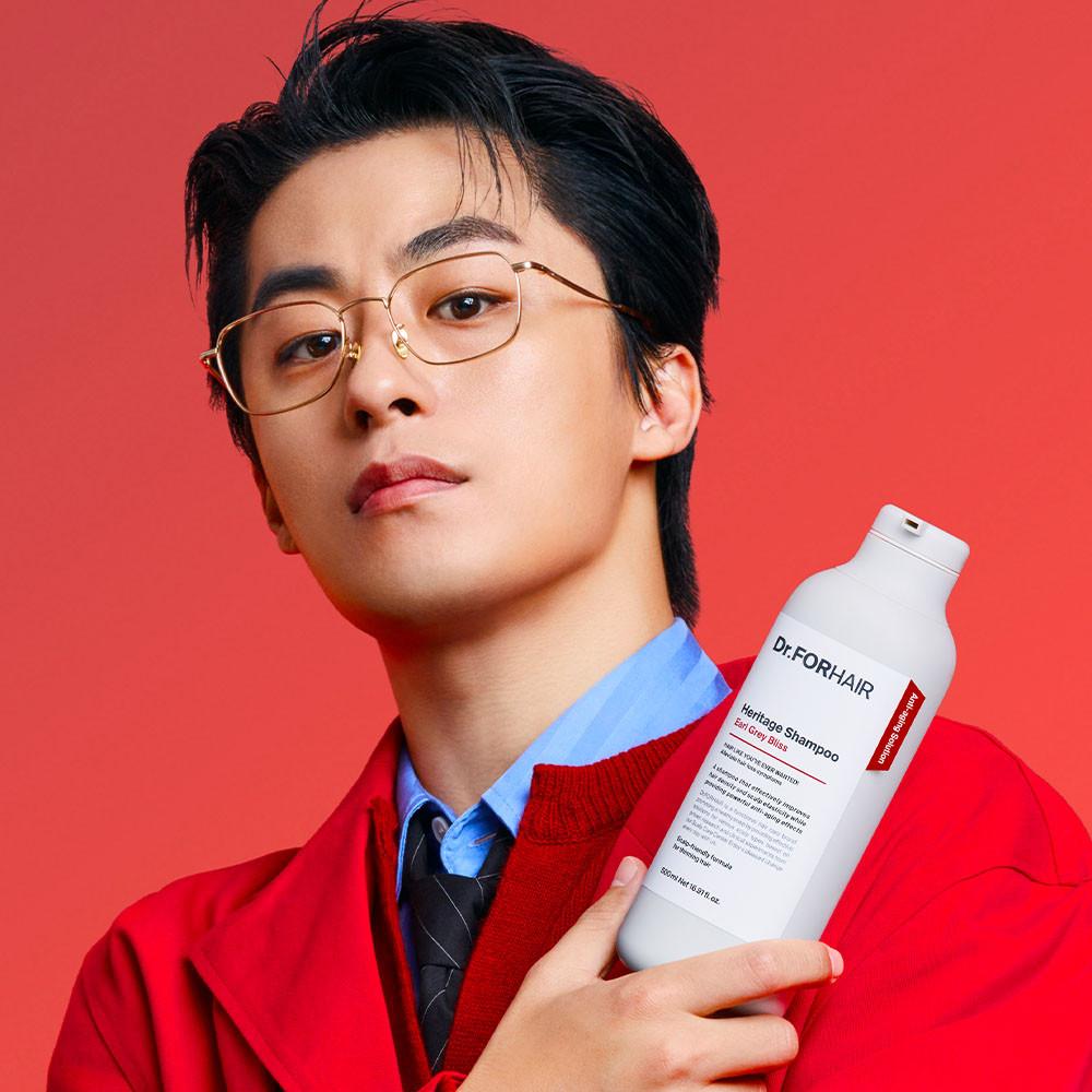 닥터포헤어 헤리티지 샴푸 500ml (향 선택, 얼그레이 블리스/에이프릴 뮤게/스위트 딜라이트)