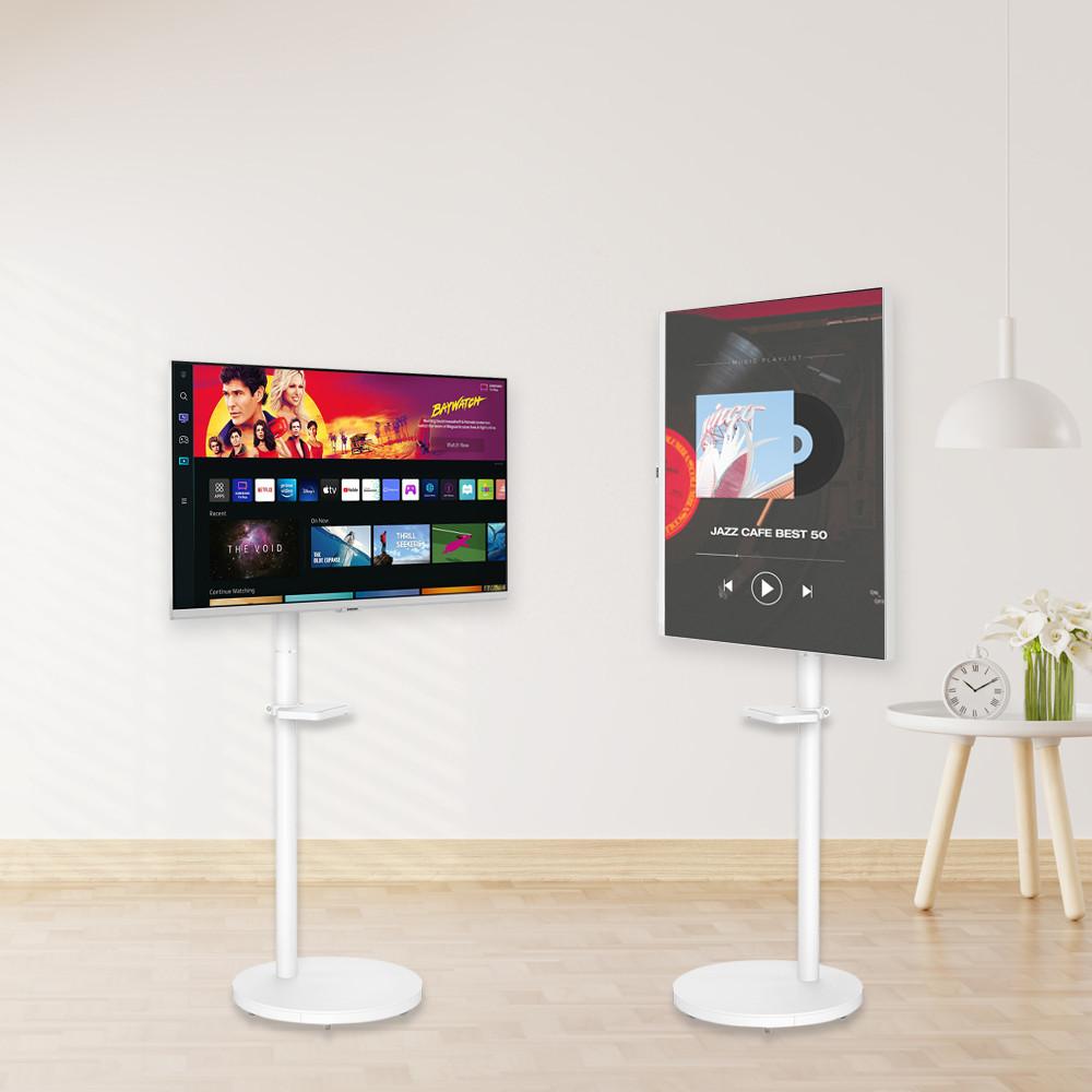 삼성전자 스마트모니터 M7 32인치 IPTV S32BM701 화이트 UHD 4K + M7 전용 패키지 삼탠바이미 이동식  스탠드
