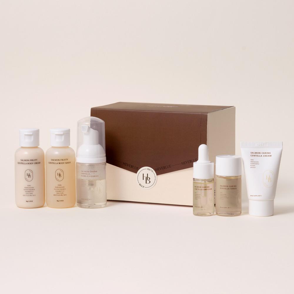 신규 가입 이벤트 | 살몬 PDRN 스킨&바디 트래블 6종 키트