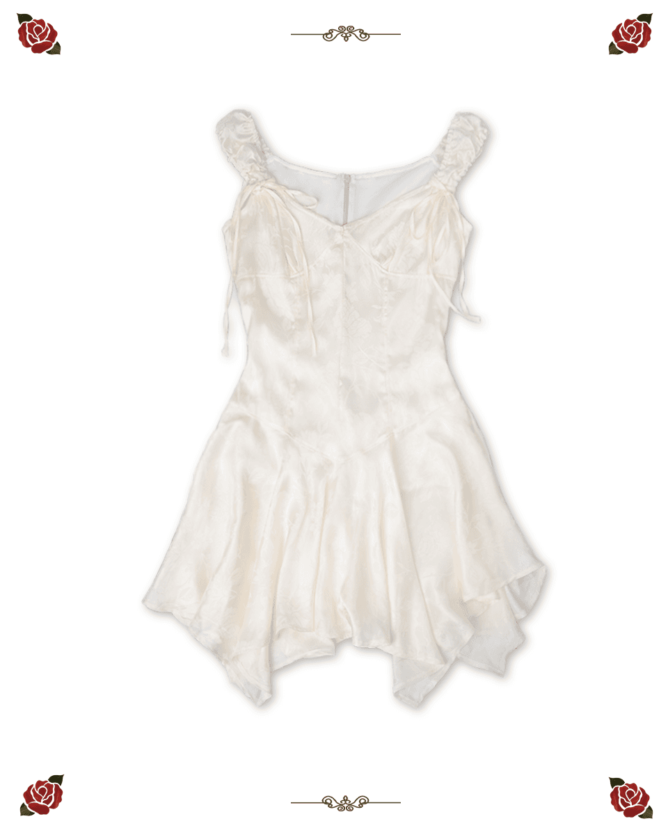 ROSE BUSTIER DRESS [BUTTER]