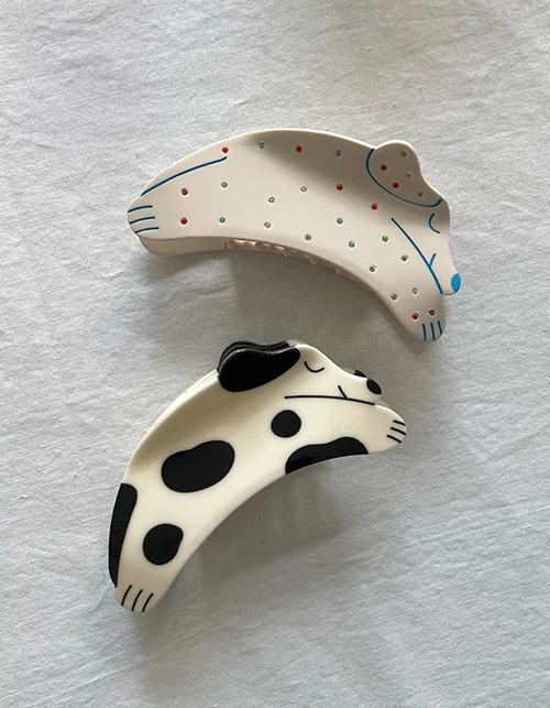 puppy hair clamp (2 type)