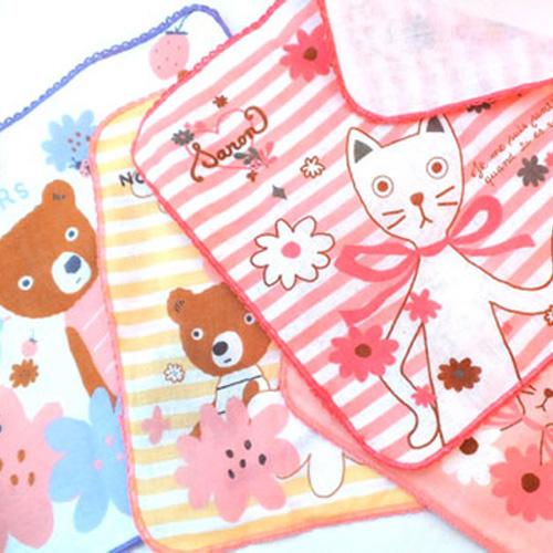 샤론/봉누누 가제 미니타올 (4design)