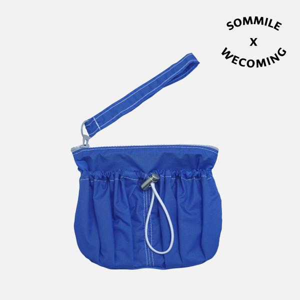 [솜마일 X 위커밍] SUMMER LIMITED 미니쉘 월렛 diving blue (단독판매, 3차입고-7/15 예약배송)