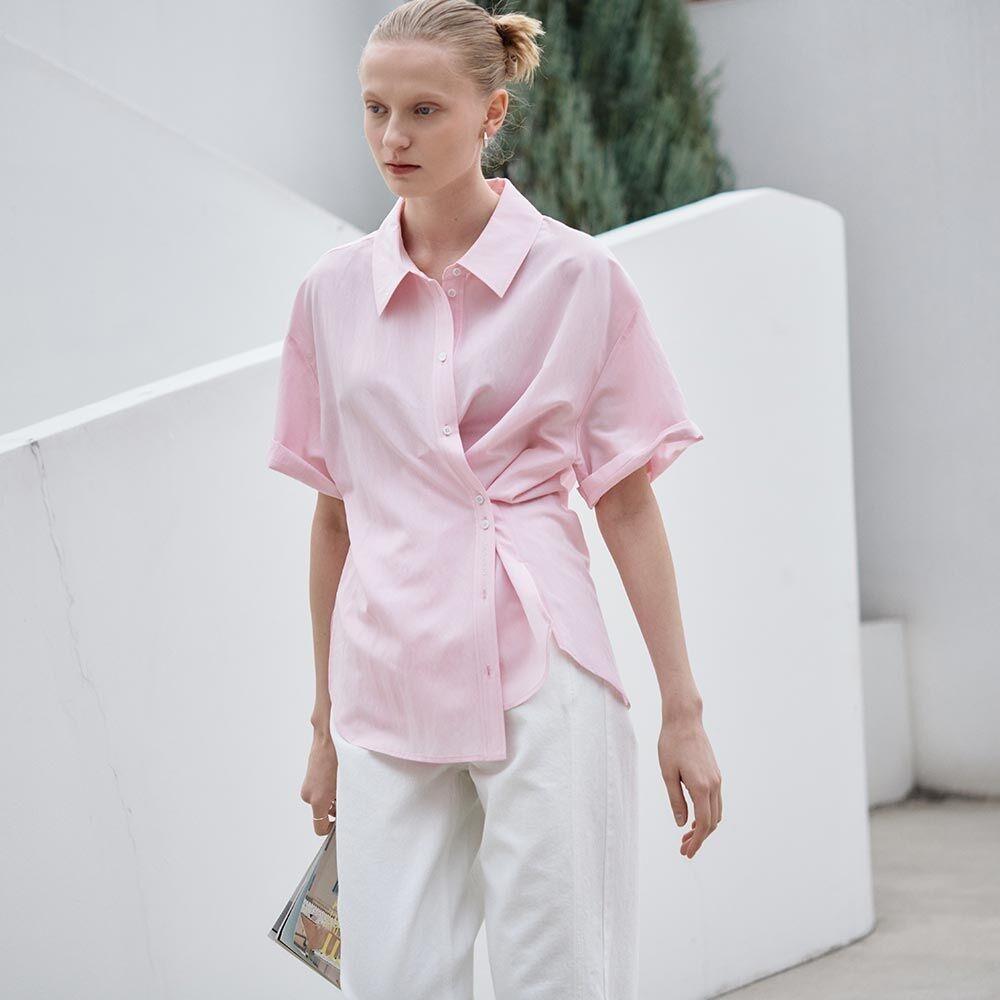 Embroidery Wrap Shirt SW3MB260-71