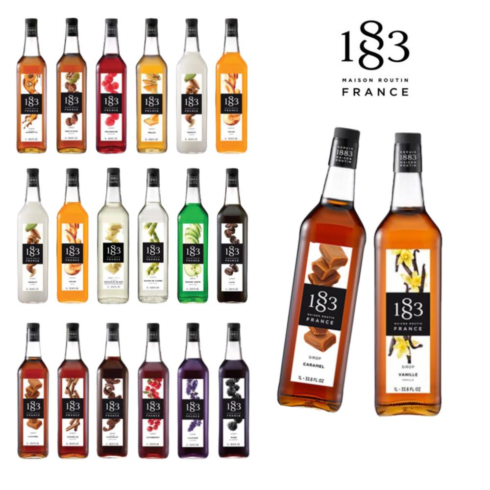 1883 시럽 모음 바닐라시럽 시나몬 헤이즐넛 초콜릿 슈가 카라멜 블루큐라소 모히또 피치