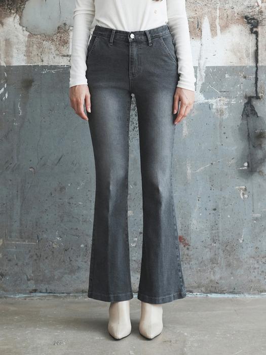 [-6cm 숏버전 추가] W1019 LESICK LONG BOOT CUT_GRAY