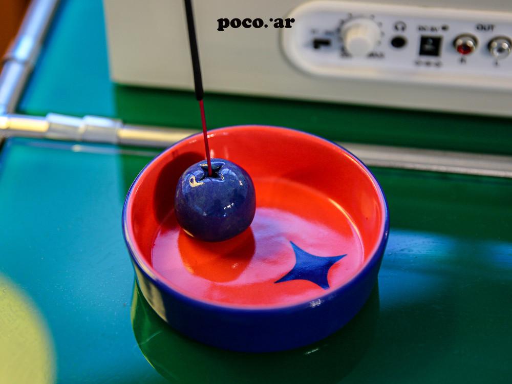 [포코아르] 도자기 세라믹 곰돌이 인센스 홀더 핸드메이드 오브제 집들이 선물