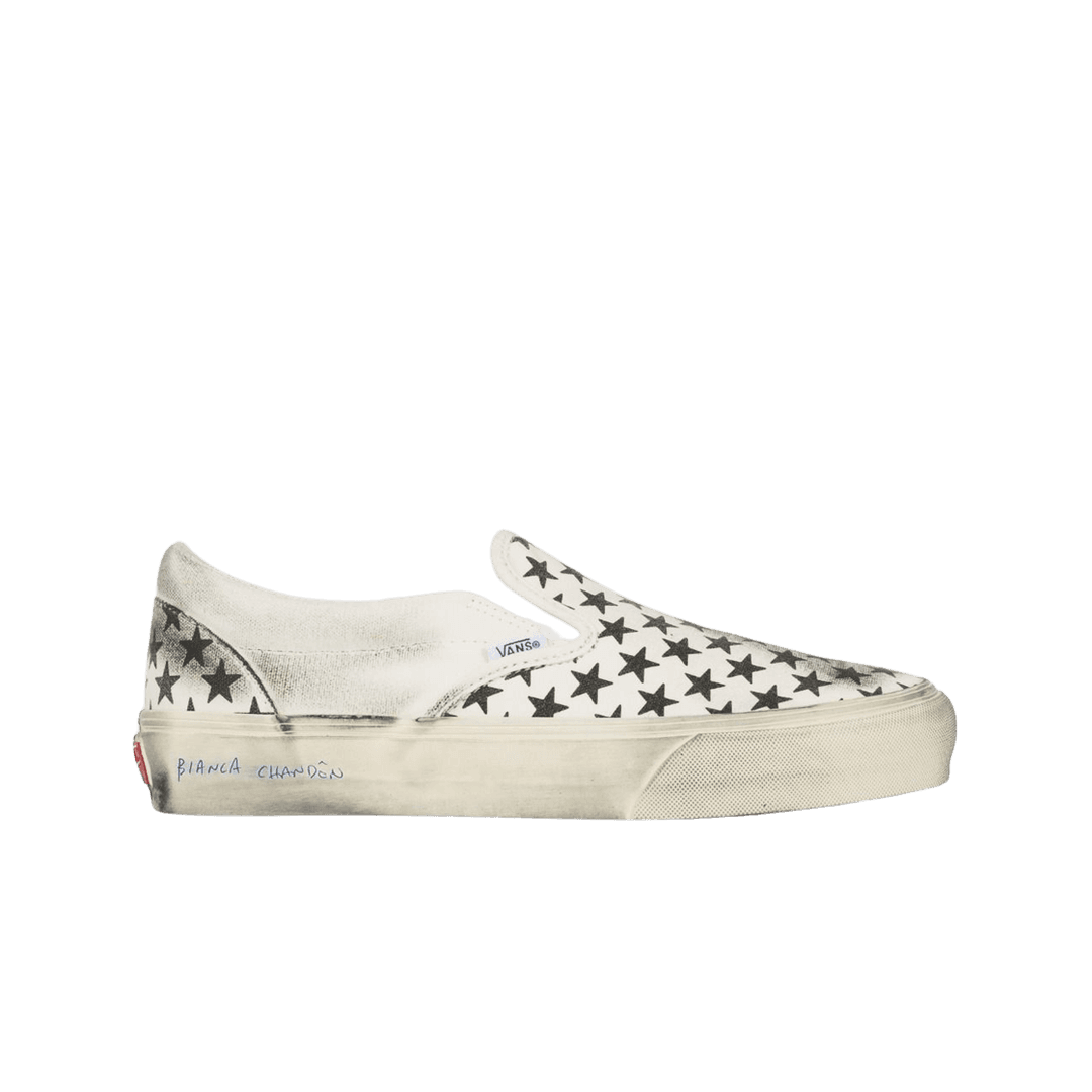 Vans Vault x Bianca Chandon Classic Slip-On LX Stressed Black White