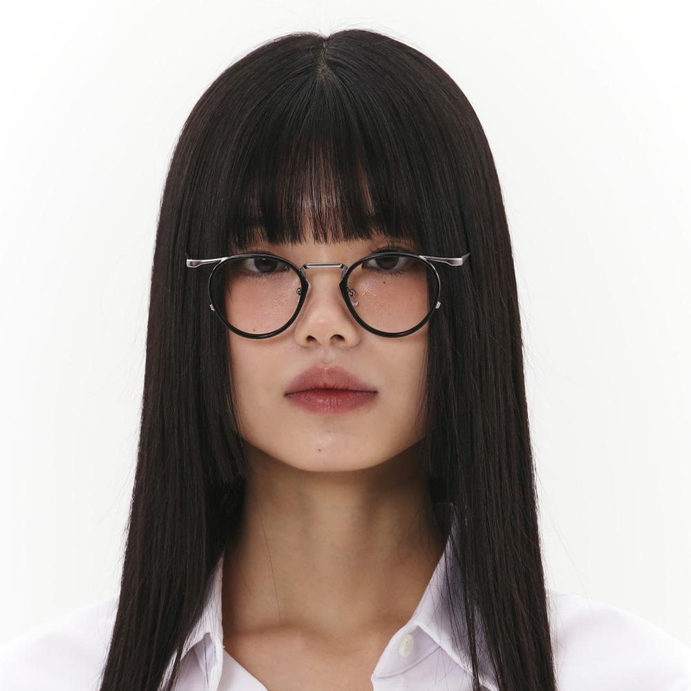 긱시크 레트로 블랙 실버