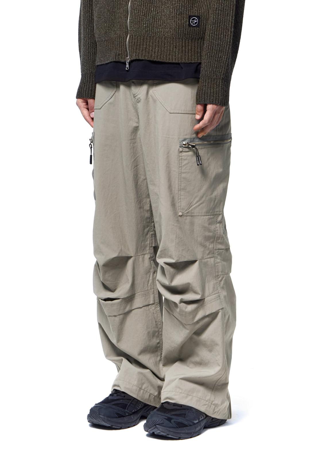 LM MULTI POCKET TAPED FLIGHT PANTS (BEIGE)