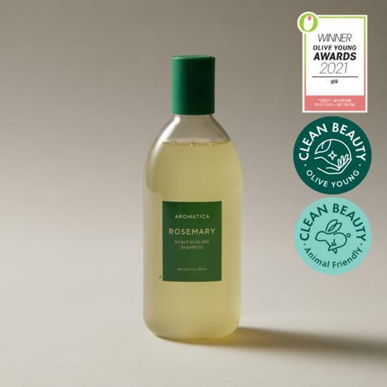 아로마티카 탈모증상완화 로즈마리 스칼프 스케일링 샴푸 400ml
