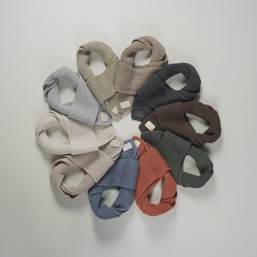 ALAIN WOOL MUFFLER - 10 COLOR