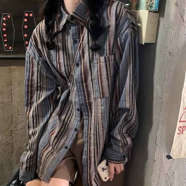 데어 스트라이프 셔츠