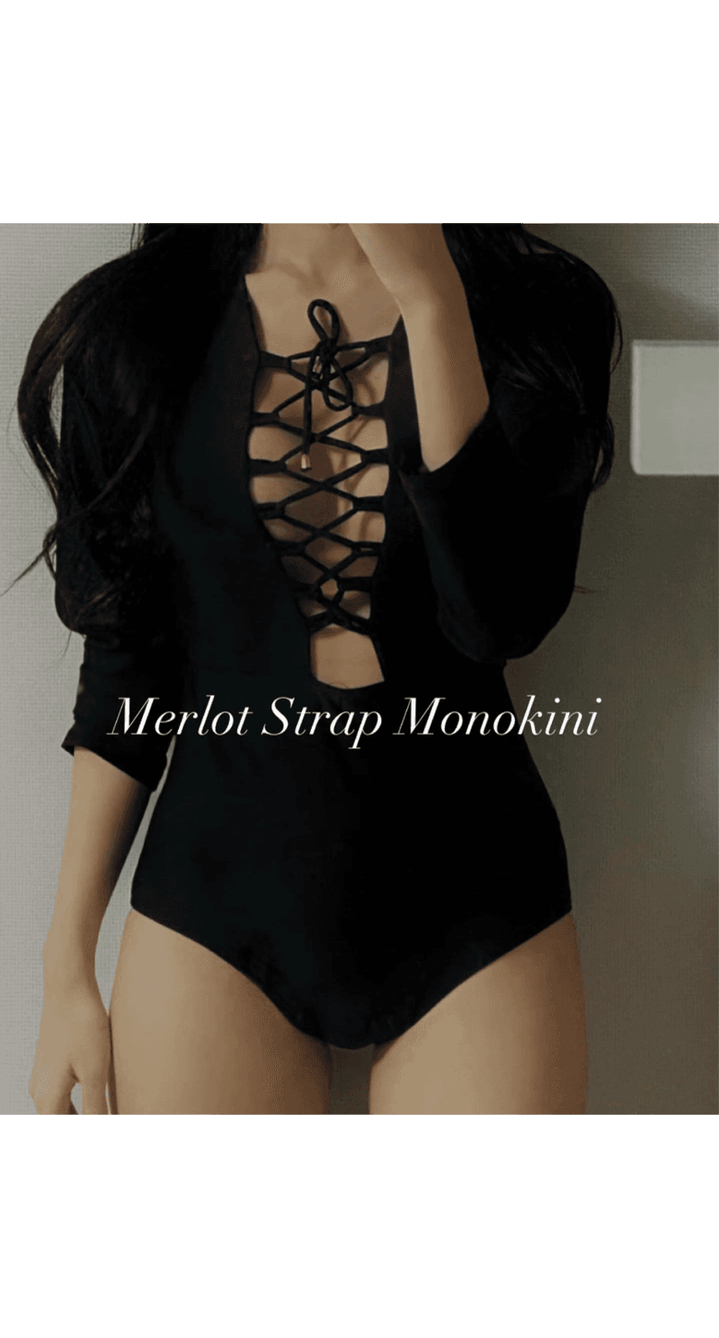 Merlot Strap Monokini