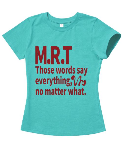 MRT 비비드 슬림핏 반팔티