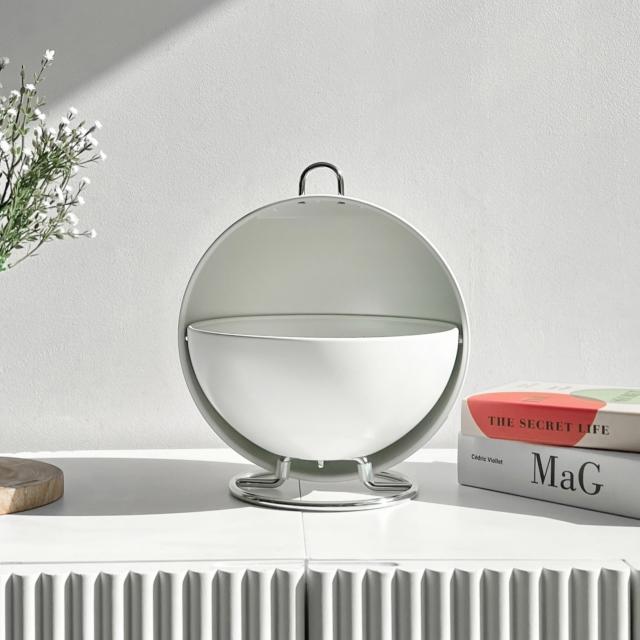 이끔 철제 슬라이딩 원형 정리함