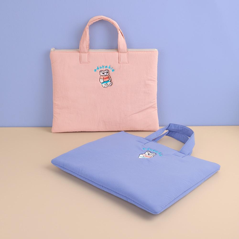 Airy Laptop Bag - 어도러블 테디베어 (13/15인치)