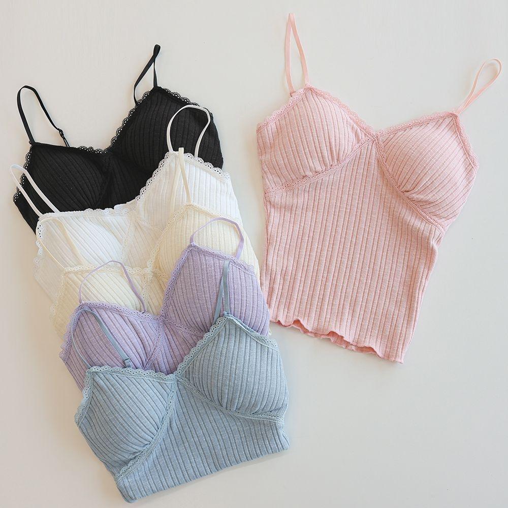 쥬리앙 레이스 골지 스판 캡 나시