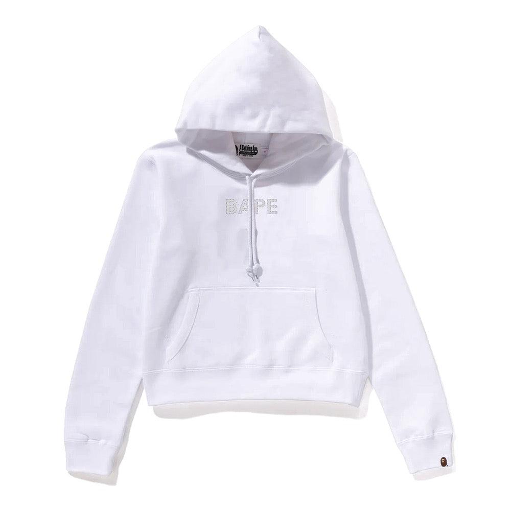 크리스탈 베이프 풀오버 후드(W) WHITE