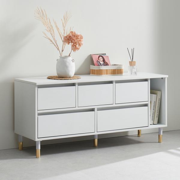 레나 1150 안방 tv 서랍장 높은 거실장