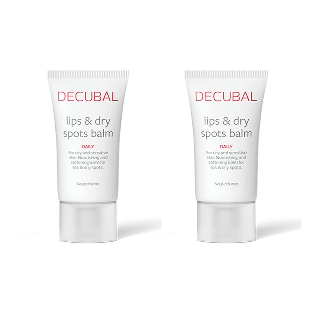 [2개묶음,배송비포함] 데쿠발 덴마크 보습 립밤 Decubal Lips & Dry Spots Balm - 30ml x 2개