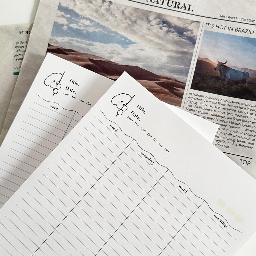 B5 베베두부 보카 l bebedobu voca 영단어장